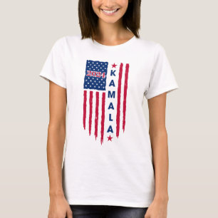 T-shirt Kamala Harris 2024 Retro Design