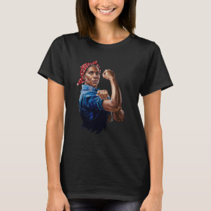 T-shirt Kamala Harris 2024 Rosie Le chat sans enfant Rivet