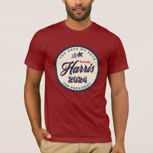 T-shirt Kamala Harris 2024 Vous avez mon vote
