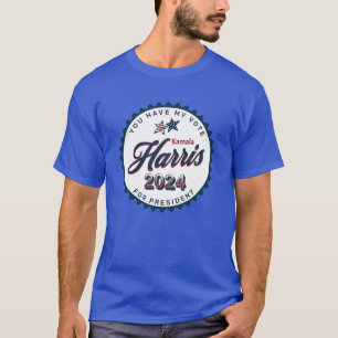 T-shirt Kamala Harris 2024 Vous avez mon vote