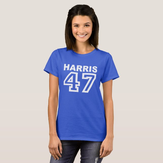 T-shirt Kamala Harris 47 President 2024 (Devant entier)