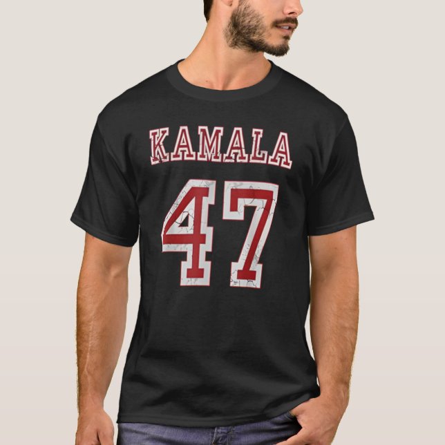 T-shirt Kamala Harris 47ème Président USA Amérique 2024 (Devant)