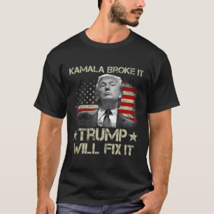 T-shirt Kamala Harris A Démenti Que Trump Va Le Corriger D