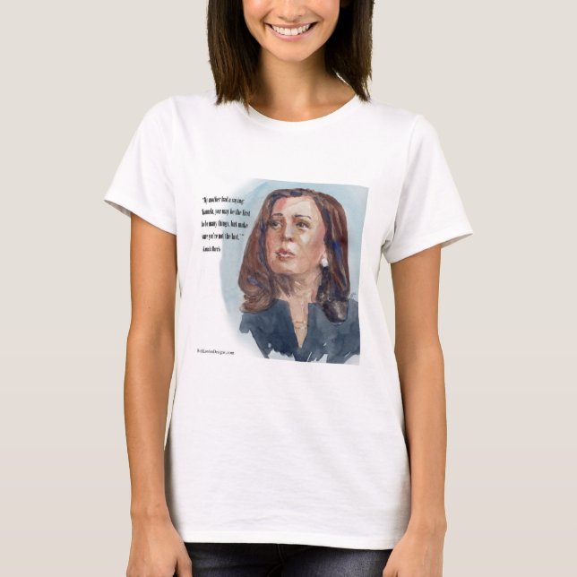T-shirt Kamala Harris & Citation (Devant)