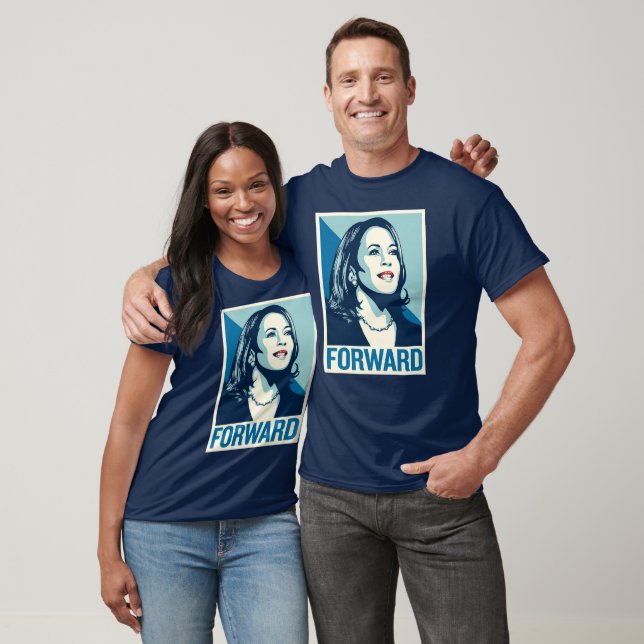 T-SHIRT KAMALA HARRIS EN AVANT (Unisexe)
