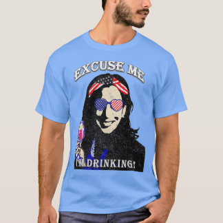 T-shirt Kamala Harris Excusez-Moi Je Bois Récupérer