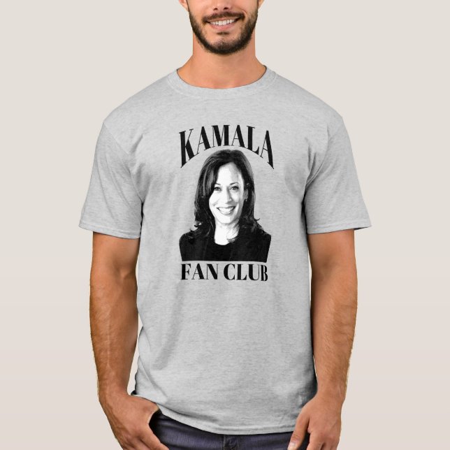 T-shirt Kamala Harris Fan Club (Devant)