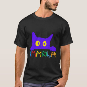 T-shirt Kamala Harris Funny Chat Lettres Typographie Alpha