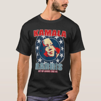 T-shirt Kamala Harris Hope 2021 L'histoire de l'investitur