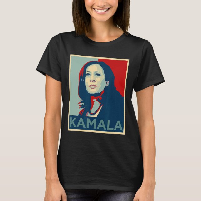T-shirt Kamala Harris Je parle Citation Joe Biden 2020 (Devant)