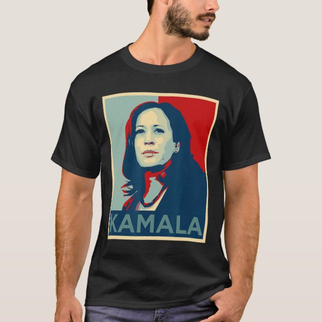 T-shirt Kamala Harris Je parle Citation Joe Biden 2020 (Devant)