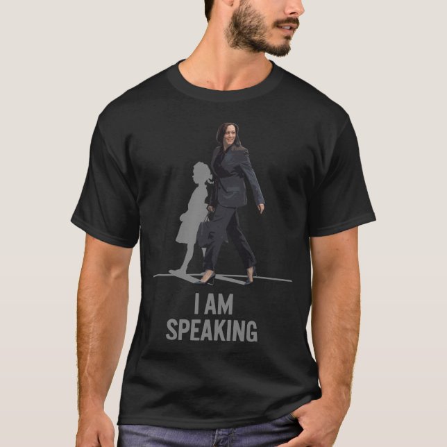 T-shirt Kamala Harris Je Parle Des Bridges De Shirt Ruby (Devant)