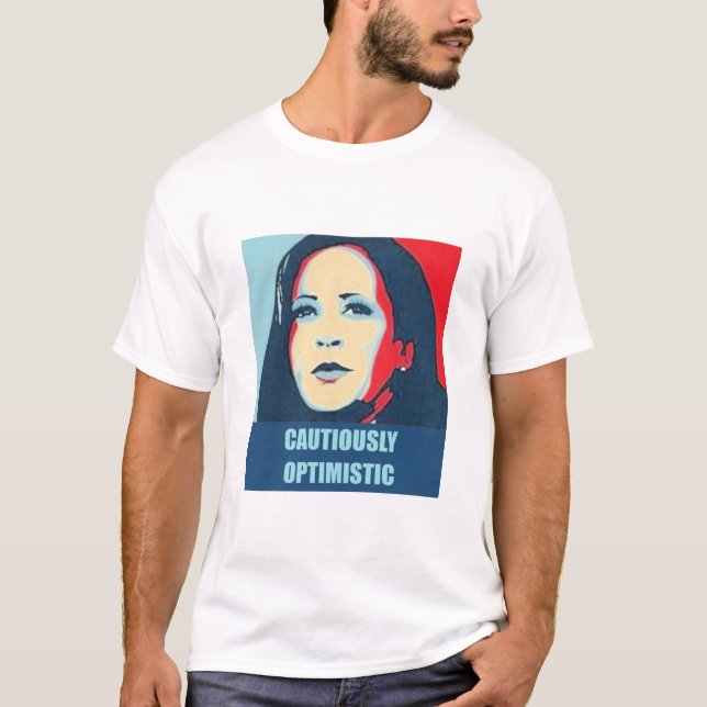 T-shirt Kamala Harris - L'espoir est fou (Devant)