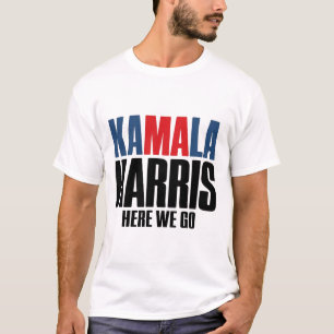 T-shirt Kamala Harris, On Y Va. Kamala Pour Hommes & ;