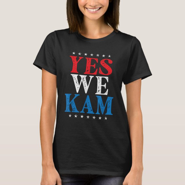 T-shirt Kamala Harris - Oui Nous Kam (Devant)