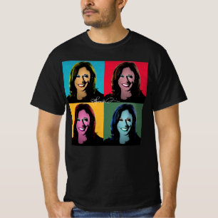 T-shirt KAMALA HARRIS Pop Art Peinture