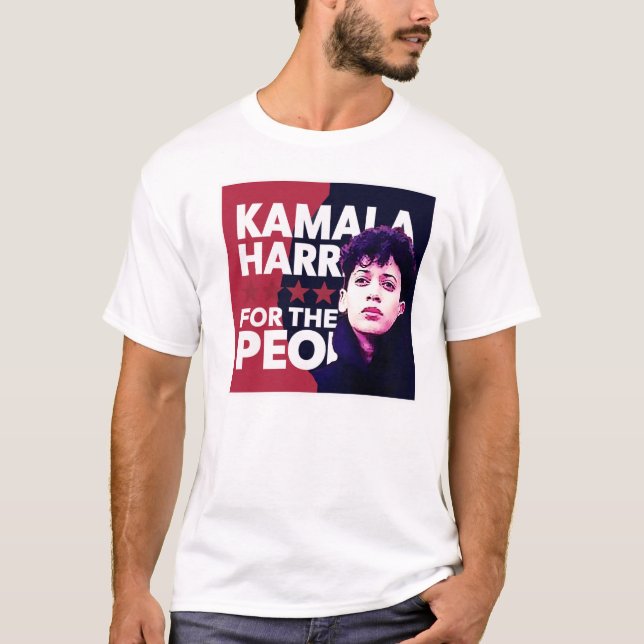 T-shirt kamala harris pour le peuple (Devant)