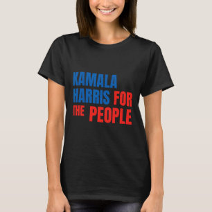 T-shirt Kamala Harris Pour Le Peuple Président Américain C