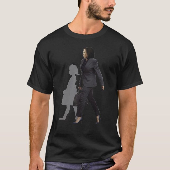 T-shirt Kamala Harris Ruby Bridges Marcher Madame Vice-pré (Devant)