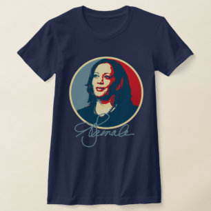 T-shirt Kamala Harris Signature Portrait