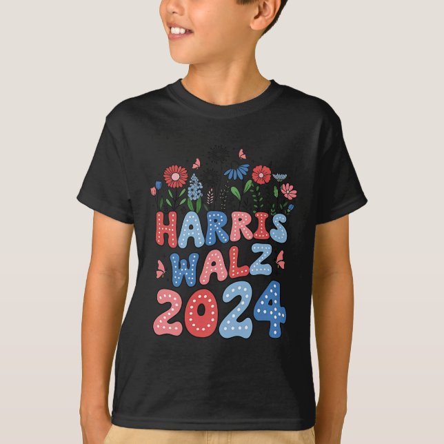 T-shirt Kamala Harris Tim Walz (Devant)