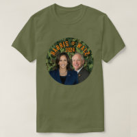 Kamala Harris Tim Walz Président Vice-Photos Camo