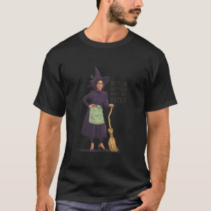T-shirt Kamala Harris Waltz 2024 Halloween Witch Better Ha