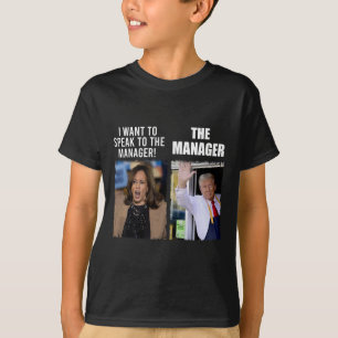 T-shirt Kamala Je Veux Parler Au Directeur