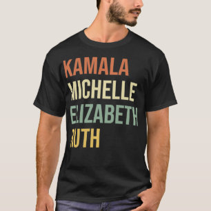 T-shirt Kamala Michelle Elizabeth Ruth RBG Feminist Politi