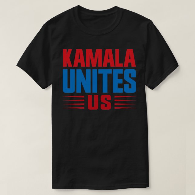 T-shirt Kamala réunit US 1 (Design devant)