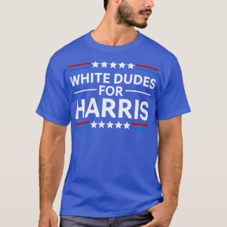 T-shirt Kamala Shirt White Dudes Pour Kamala 2024 Fourre-t