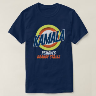 T-shirt Kamala supprime les rideaux orange