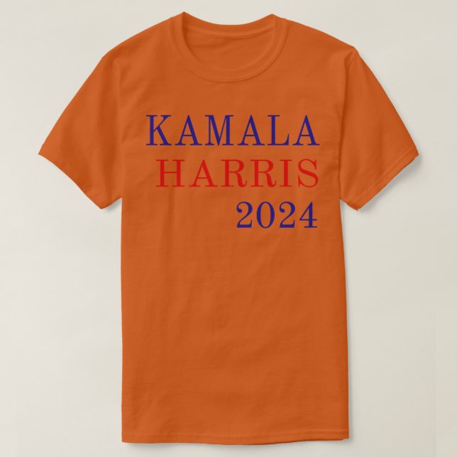 T-shirt Kamala, texte 2024 (Design devant)