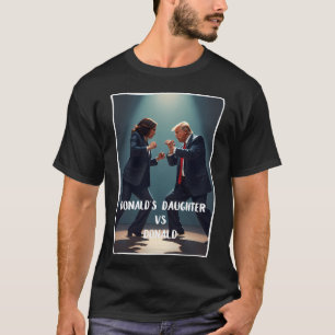 T-shirt Kamala Trump Donald Contre La Fille De Donald