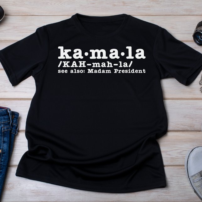 T-shirt Kamala Voir Aussi : Madame la Présidente Phonetic (Créateur téléchargé)