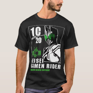 T-shirt Kamen Rider Décennie Heisei Rider Anniversaire