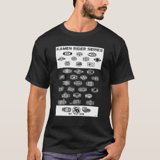 T-shirt Kamen Rider Series 50Th Anniversary
