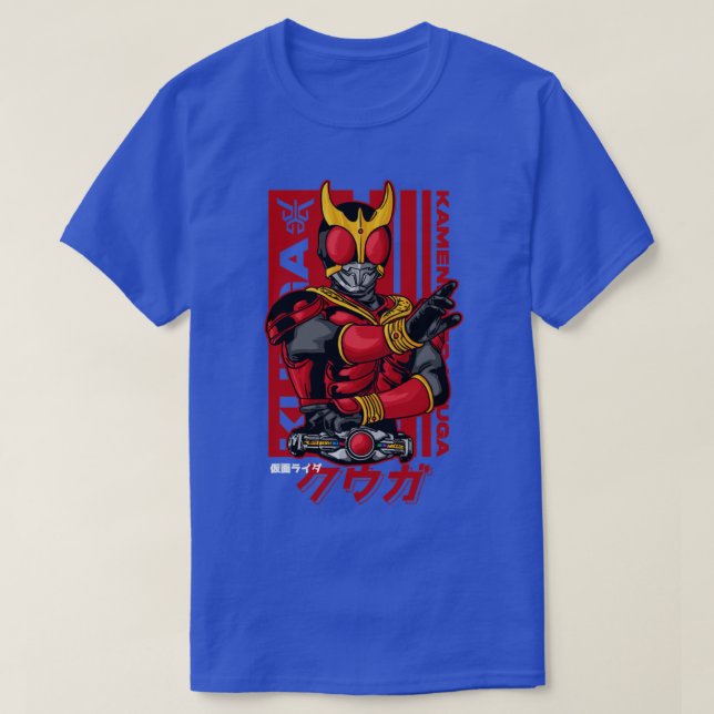 T-shirt kamenrider kuuga (Design devant)