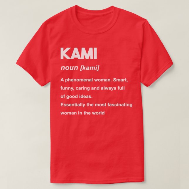 T-shirt Kami 12 (Design devant)
