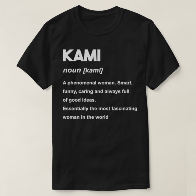 T-shirt Kami 24 (Design devant)