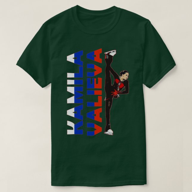 T-shirt Kamila Valieva (Design devant)