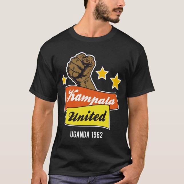 T-shirt Kampala a uni #2 (Devant)