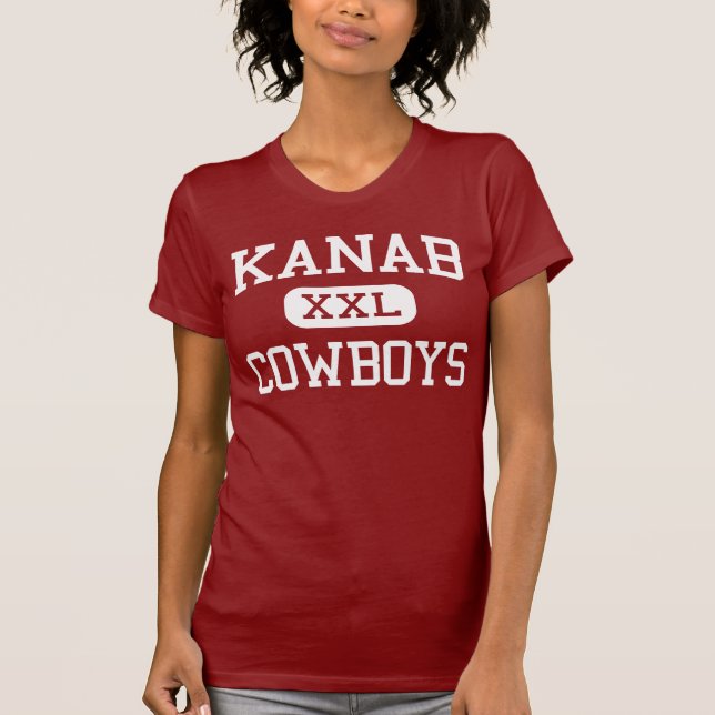 T-shirt Kanab - cowboys - lycée de Kanab - Kanab Utah (Devant)