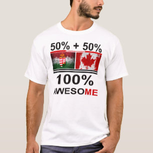 T-shirt Kanadai impressionnant Hongrois-Canadien de