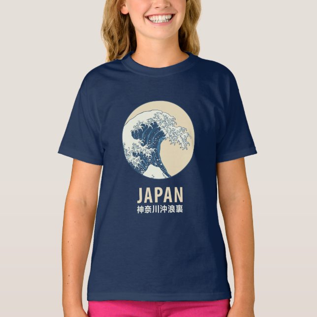 T-shirt Kanagawa, Japan (Devant)
