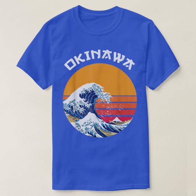 T-shirt Kanagawa Okinawa Japan  (Design devant)