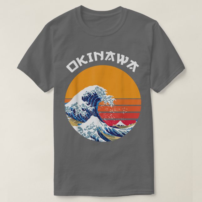 T-shirt Kanagawa Okinawa Japon (Design devant)
