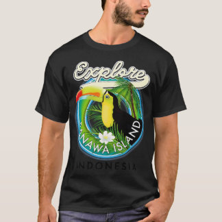 T-shirt Kanawa Island Indonésie Toucan