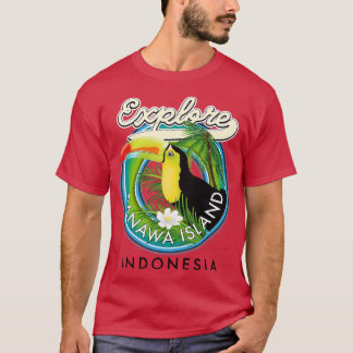 T-shirt Kanawa Island Indonésie Toucan