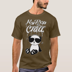 T-shirt Kand Chill Cute Kawaii Panda